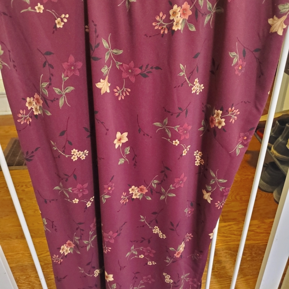 Burgundy Aldred Dunner long skirt